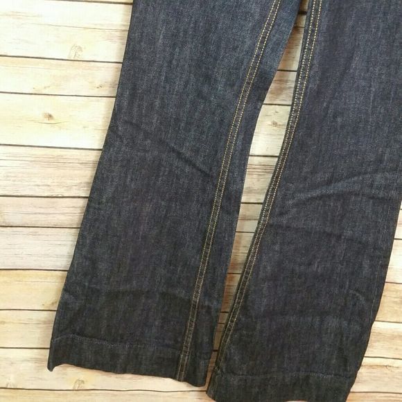 Gorman High Waist Flared Sailor Style Jeans Size 24 - Picture 4 of 8